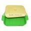 Best selling hot resistant food grade silicone tiffin lunch box