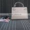 Custom Made Dog Printed Lady Handbag With Lock Design (XJNB1103)