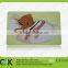 Special design fancy plastic card with pile coating and spot UV