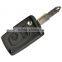 2 Button Remote Flip Key FOB Case Blade For Peugeot 206 Replacement Portable Car