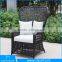 Modern aluminum high back garden furniture special weaving leisure chair