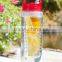 2015 new products of 700ml BPA free tritan infuser drink bottle/fruit infuser drink bottle/ tritan fruit infuser water bottle