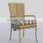 new design rattan furniture rust resistent wicker dining chair