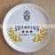 All Kinds Size Ceramic Round Plate With Decal Printing Pizza Plates