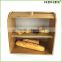 Bamboo Roll Top Kitchen Vintage Bread Box Homex BSCI/Factory