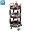Excellent wine serving liquor trolley cart
