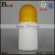 hot products personal care 65ml white PP plastic deodorant roll on with yellow cap factory price best sellers