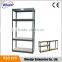Black Steel boltless shelving storage shelving unit , 36"x72"x18" shelving rack