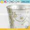 factory price iron and zinc homeware embossing best way to water plants in pots steel pots galvanized flower pot