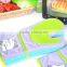 Highly Recommend Cotton Filling Slip Resistant Silicone Oven Mitts