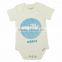 High Quality 100% Organic Cotton Baby bodysuits and Comfortable baby rompers with Short Sleeves different color baby bodysuits