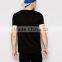 Guangzhou Manufaturer High Quality Custom Short Sleeve O-Neck Black Color men's 100% Cotton 180gsm Casual Blank T-Shirt