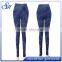 Newest style jacquard weave leggings for women 2017