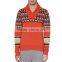 Wholesale Lastest Design Jacquard Pullover Jumpers Man Sweater