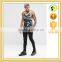 new fashion stringer singlet dry fit gym tank top with curved hem