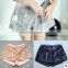 F10003C summer sequins hot pants girls hot pants