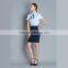 Shop Short Sleeve Blouse Airline Stewardess Uniforms Shirt and Dress