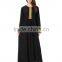 cotton plus size muslim dress/ ymd patched muslim islamic fashionable abaya kaftan dresses/fancy dl islamic muslim dress