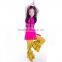 Latest frock design baby outfit dream catcher girl clothes set fall 2016 M6090706