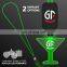 Customized Logo And Shape Christmas Led Necklace