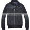 lastest new stylish spring thin pu inserted bomber men's swede jacket