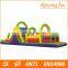 Outdoor toys baby obstacle courses, inflatable games for adults for sale