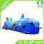 HI high quality big inflatable worm tunnel game for kids