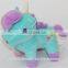 Custom mini stuffed monster plush unicorn keychain with wings wholesale