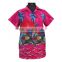 Perot print Hawaiian Man's shirt beach ware summer Man's shirt 100% polyester fabric shirt