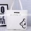 Reusable 100% Cotton Canvas Eco Friendly Large Tote Bag Printed