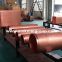 Parabolic copper mould tubes for CCM