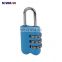 NEWMAN CP8026 3 Digit Love Heart Shape Password Combination Padlock,Uncuttable Luggage Zinc Alloy Lock