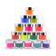 The new fashion dip powder private label dipping acrylic powder glaze powder dip