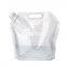 Source manufacturers ordered 5 liters portable folding bags, nozzle self - supporting bags, oxidation prevention 5 liters of drinking pure water