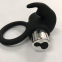 Rechargeable Vibrating Cock-Ring with 10 speeds Silicone Bullet
