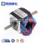 NEMA 11 1.8 degree 33mm length 4 wires 0.6A holding torque 6.0Ncm 2 phase stepper motor shaft options single double round D-cut