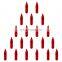 20 Aluminum 12X1.5 Extended Spike Lug Nuts for Mazda Honda Red