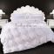 New Design Cotton/Microfiber Down Alternative Quilted Comforter White Soft Quilt Customized Color
