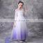 Snow Queen 2 Dress for Girls Formal Birthday Frock Sequins Cloak Kids Party Dress Elsa Dress Magic Wand Cosplay Princess Costume