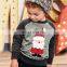 autumn and winter models Santa Claus embroidery children's baby sweater long-sleeved sweater Christmas suit 2-7 years old