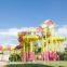 Waterpark Fiberglass Water Slide Ride Large Family Water Fiberglass Slide
