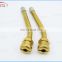 DeLin brass schrader air valve hexangular heavy duty truck tire valve v3-20-4 v3.20.4