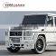 G class w463 HM style body kits for G350 G400 G500 G55 G63 body kits with front bumper rear bumper over fenders