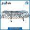 Gravity Unpowered Stainless Steel Retractable Roller Conveyor Height Adjustable