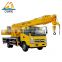 Factory price truck mounted 30 ton truck crane hydra 5 ton truck crane small farming cranes