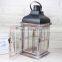 Modern Design High Quality Copper Lantern Wedding Home Decorative Glass Lantern With Print