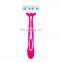 Professional manufacturer women's hair shaver disposable women leg shaver