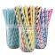 Disposable paper straws Disposable bendable biodegradable paper drinking straw