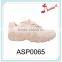China factory lace up safety men sport shoes cream color low heel sport shoes