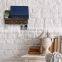 wooden wall mounted coat hook and wooden keychain holder